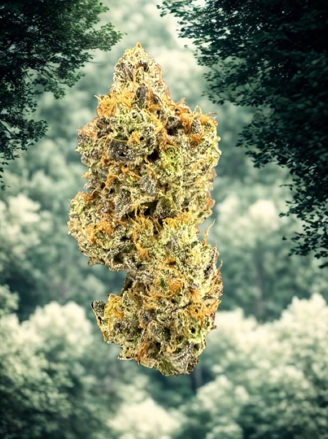 GG4 × Oreoz flower by Bass River Buds